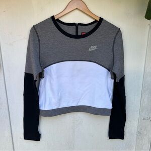 Nike Long Sleeve Shirt with Zipper Accent Size Large